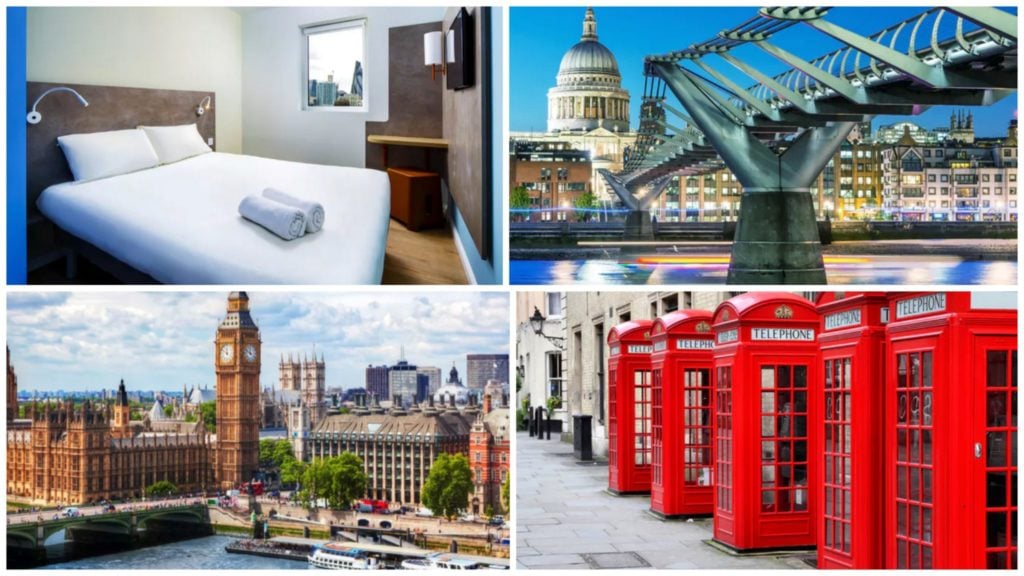 London Kurztrip 3 Tage im spitzen 3* Hotel mit Flug für 89€